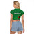 Personalized Zambia Raglan Cropped T Shirt Icitungu ca Zambia Bougainvillea - Wonder Print Shop