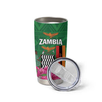 Personalized Zambia Tumbler Cup Icitungu ca Zambia Bougainvillea - Wonder Print Shop