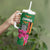 Personalized Zambia Tumbler With Handle Icitungu ca Zambia Bougainvillea - Wonder Print Shop