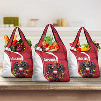 Austria National Day Grocery Bag Republik Osterreich Black Eagle