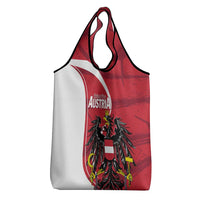 Austria National Day Grocery Bag Republik Osterreich Black Eagle
