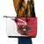 Austria National Day Leather Tote Bag Republik Osterreich Black Eagle - Wonder Print Shop