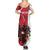 Personalized Austria National Day Summer Maxi Dress Republik Osterreich Black Eagle - Wonder Print Shop