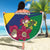 Saint Vincent and the Grenadines Beach Blanket Pax et Justitia Cannonball Flower - Wonder Print Shop