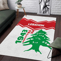 Lebanon Independence Day Area Rug Cedrus libani - Wonder Print Shop