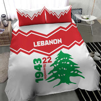 Lebanon Independence Day Bedding Set Cedrus libani - Wonder Print Shop