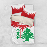Lebanon Independence Day Bedding Set Cedrus libani - Wonder Print Shop