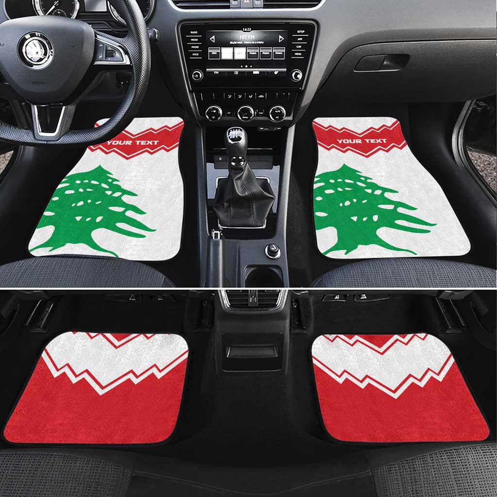Lebanon Independence Day Car Mats Cedrus libani - Wonder Print Shop