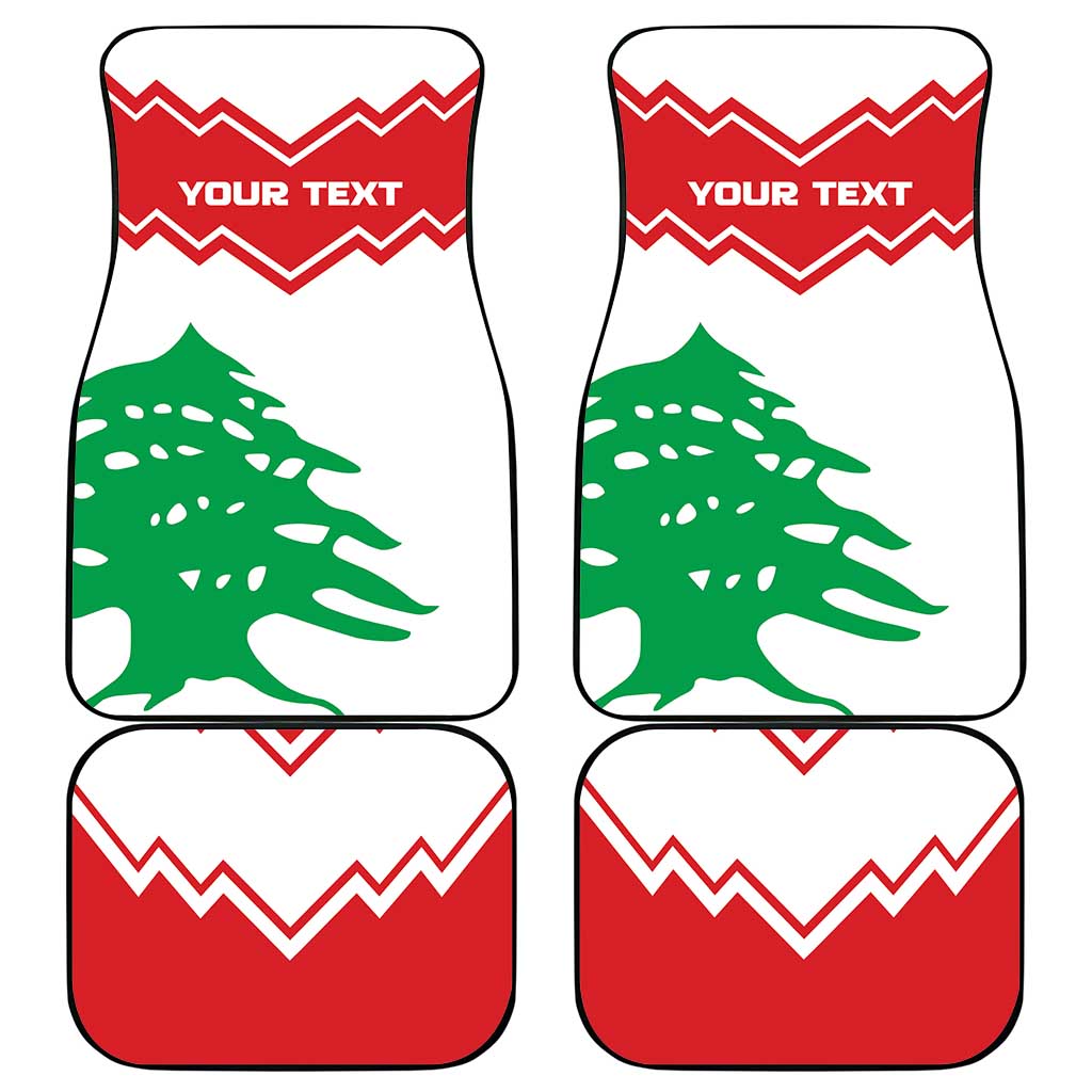Lebanon Independence Day Car Mats Cedrus libani - Wonder Print Shop