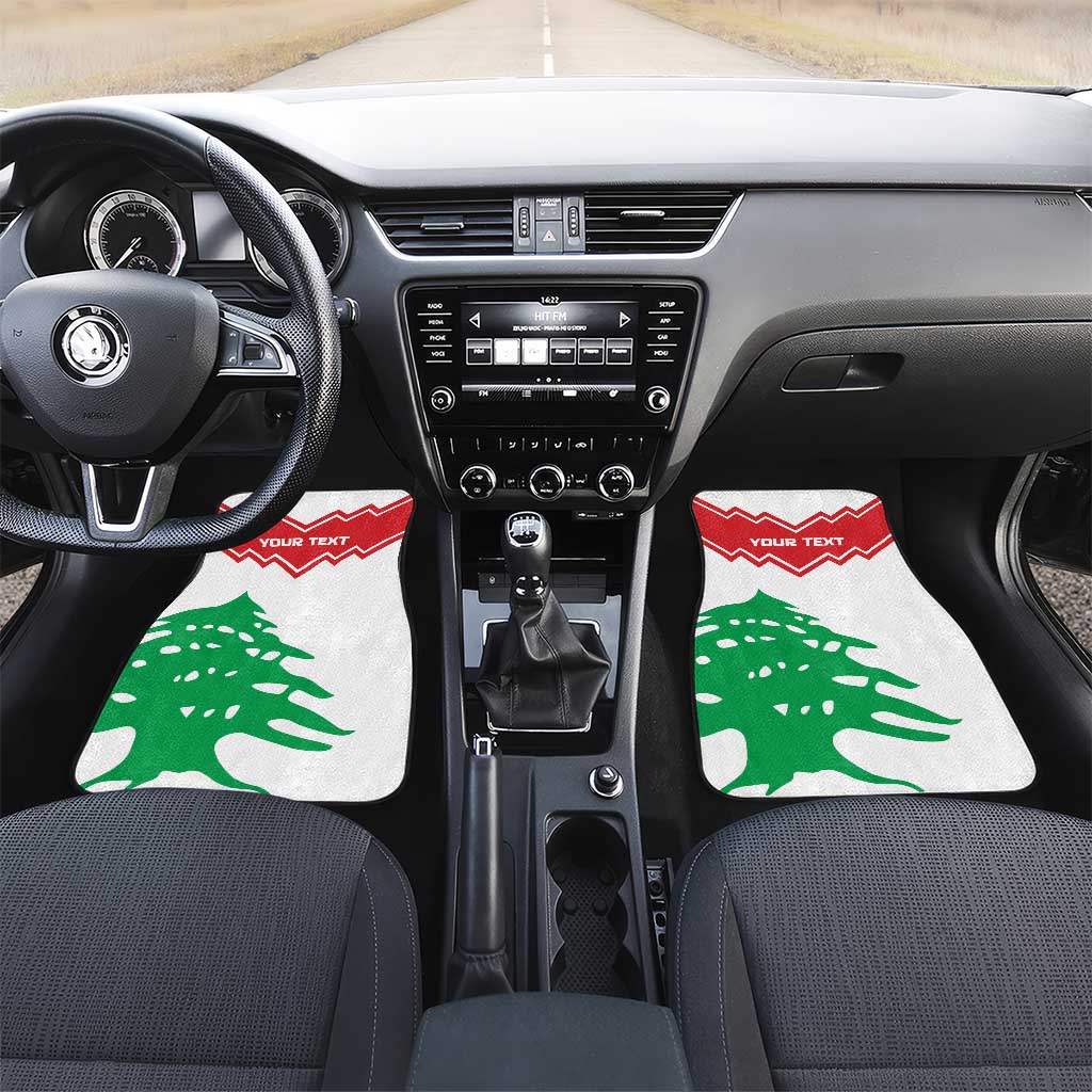 Lebanon Independence Day Car Mats Cedrus libani - Wonder Print Shop