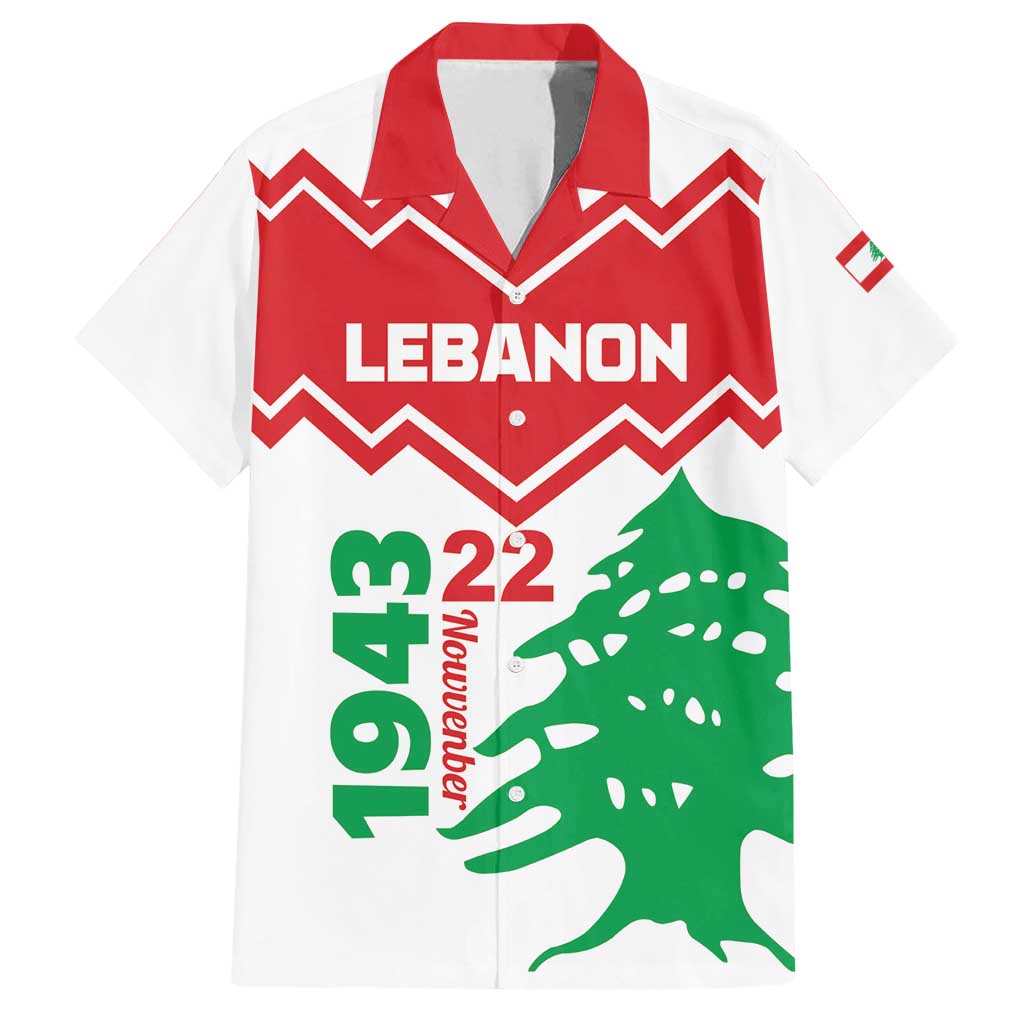 Personalized Lebanon Independence Day Family Matching Long Sleeve Bodycon Dress and Hawaiian Shirt Cedrus libani - Wonder Print Shop