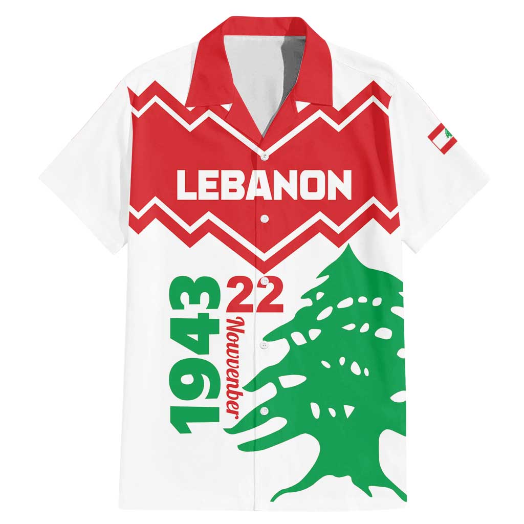 Personalized Lebanon Independence Day Family Matching Mermaid Dress and Hawaiian Shirt Cedrus libani - Wonder Print Shop