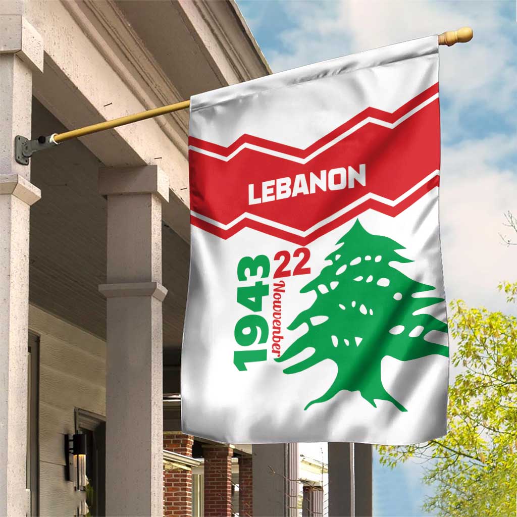 Lebanon Independence Day Garden Flag Cedrus libani - Wonder Print Shop