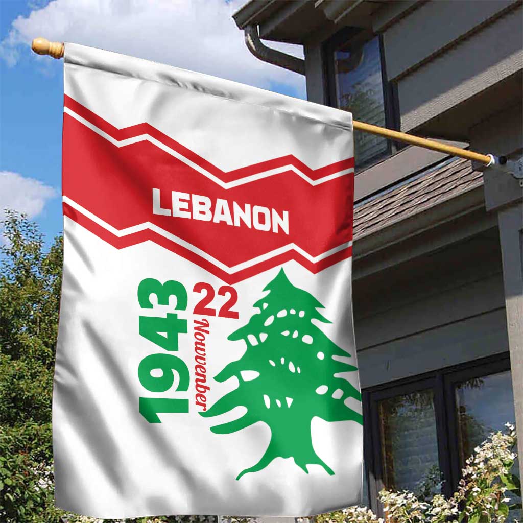Lebanon Independence Day Garden Flag Cedrus libani - Wonder Print Shop