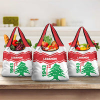 Lebanon Independence Day Grocery Bag Cedrus libani