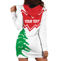 Personalized Lebanon Independence Day Hoodie Dress Cedrus libani - Wonder Print Shop