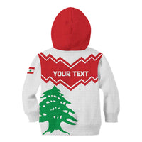 Personalized Lebanon Independence Day Kid Hoodie Cedrus libani - Wonder Print Shop
