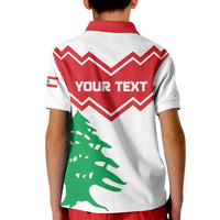 Personalized Lebanon Independence Day Kid Polo Shirt Cedrus libani - Wonder Print Shop