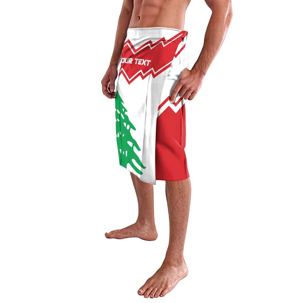 Personalized Lebanon Independence Day Lavalava Cedrus libani - Wonder Print Shop
