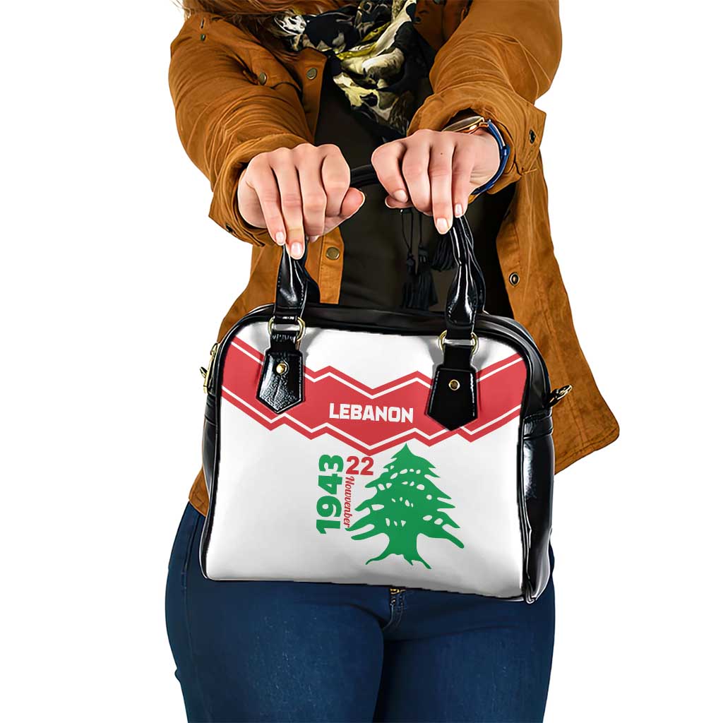 Lebanon Independence Day Shoulder Handbag Cedrus libani