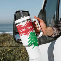 Personalized Lebanon Independence Day Tumbler With Handle Cedrus libani - Wonder Print Shop