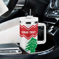 Personalized Lebanon Independence Day Tumbler With Handle Cedrus libani - Wonder Print Shop