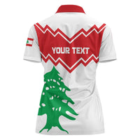 Personalized Lebanon Independence Day Women Polo Shirt Cedrus libani - Wonder Print Shop