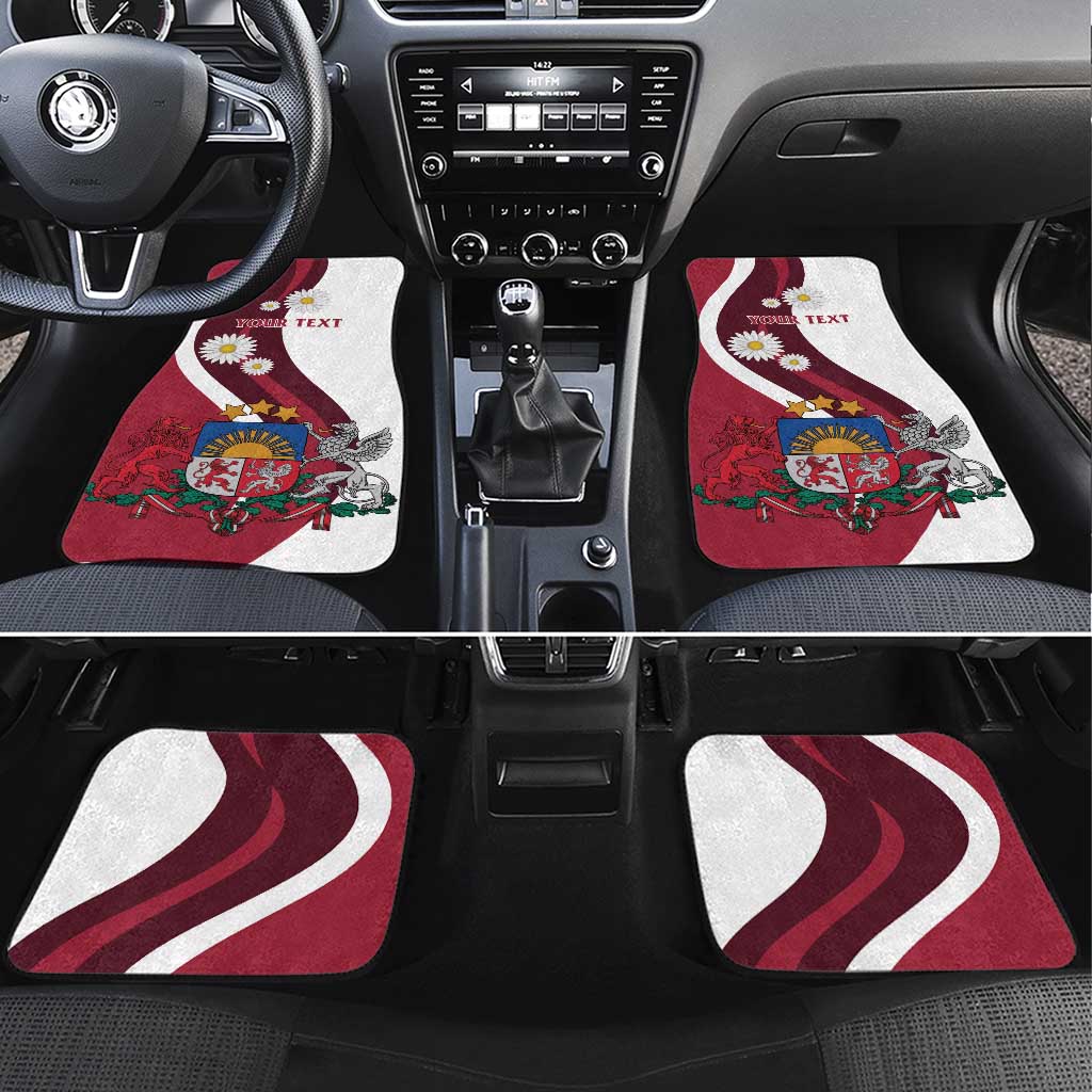 Latvia Car Mats Dievs sveti Latviju - Wonder Print Shop