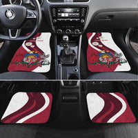 Latvia Car Mats Dievs sveti Latviju - Wonder Print Shop