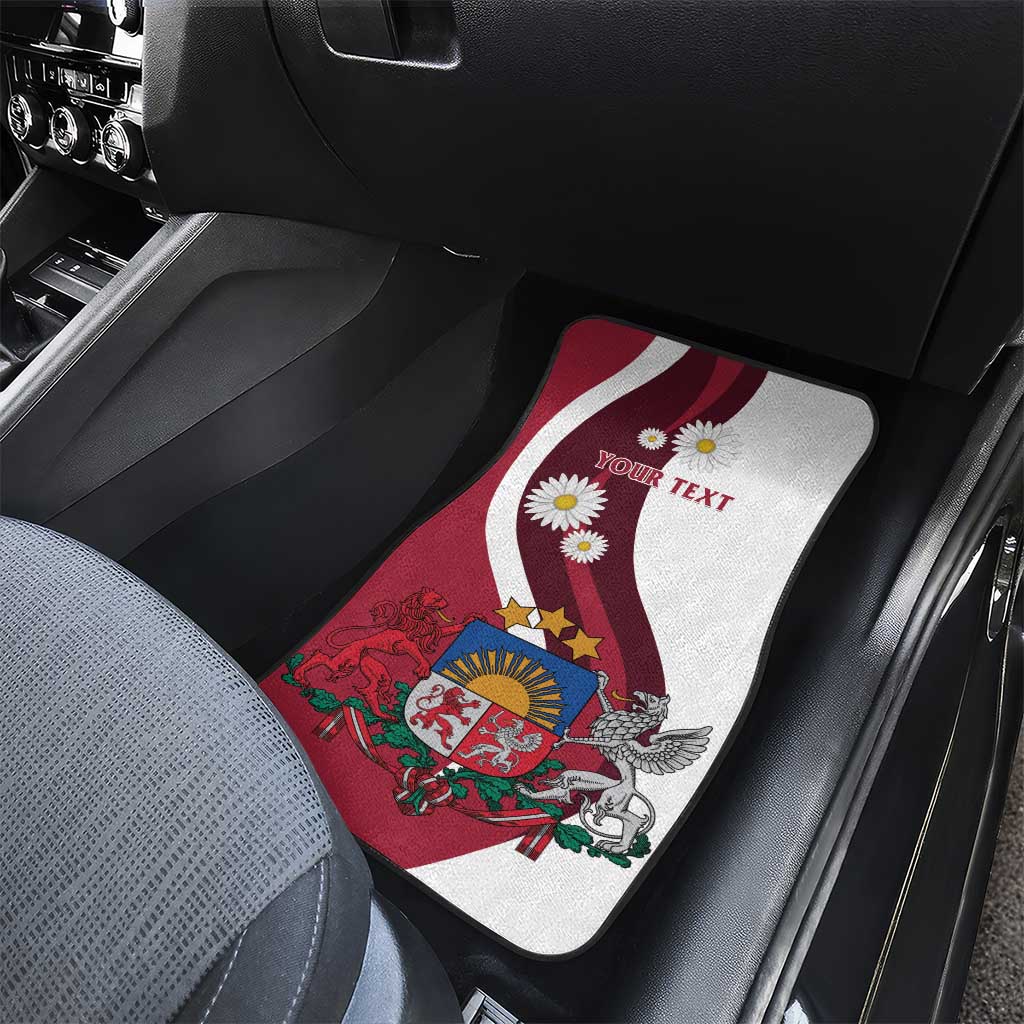 Latvia Car Mats Dievs sveti Latviju - Wonder Print Shop