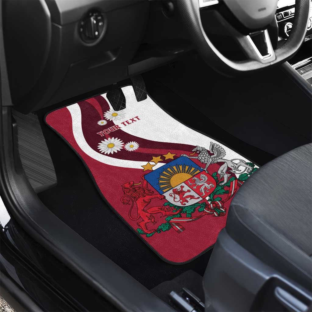 Latvia Car Mats Dievs sveti Latviju - Wonder Print Shop