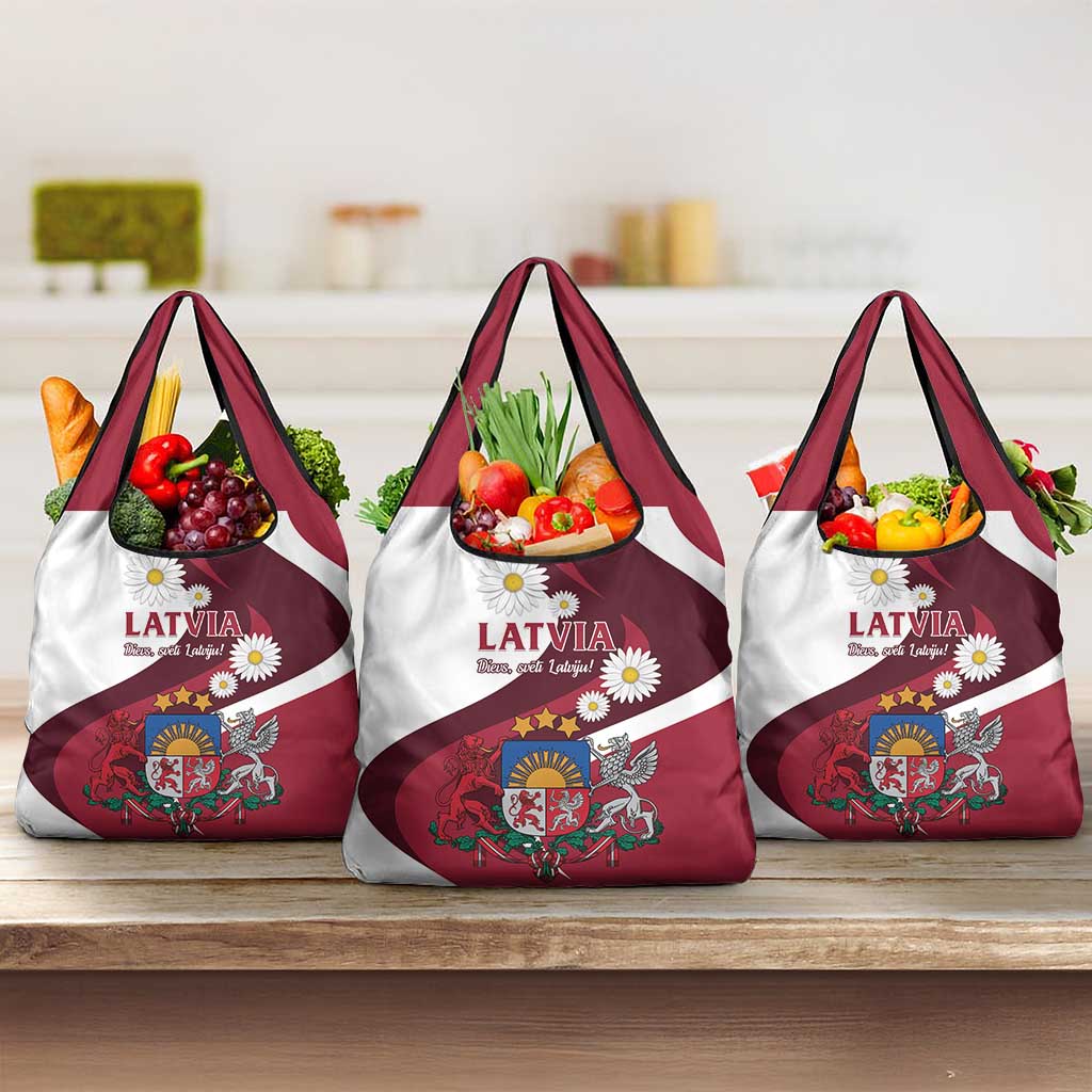 Latvia Grocery Bag Dievs sveti Latviju