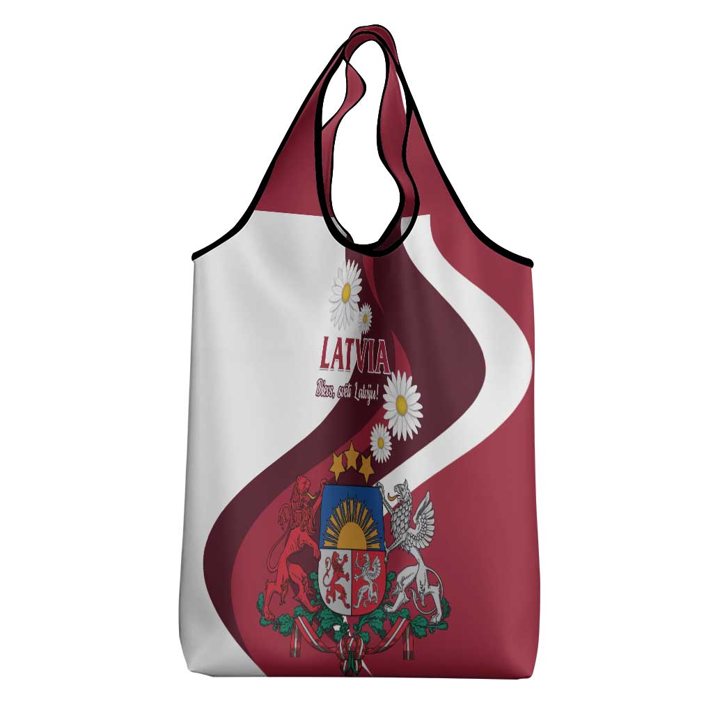 Latvia Grocery Bag Dievs sveti Latviju