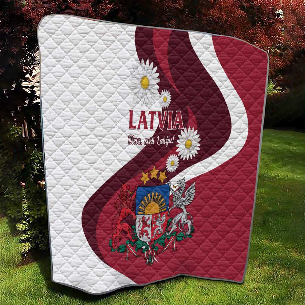 Latvia Quilt Dievs sveti Latviju - Wonder Print Shop