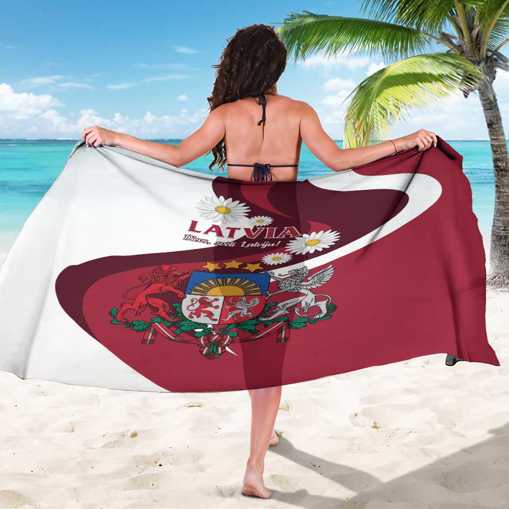 Latvia Sarong Dievs sveti Latviju - Wonder Print Shop