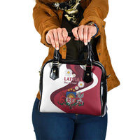 Latvia Shoulder Handbag Dievs sveti Latviju