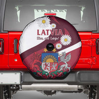 Latvia Spare Tire Cover Dievs sveti Latviju - Wonder Print Shop