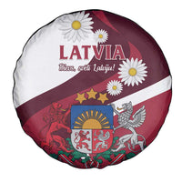 Latvia Spare Tire Cover Dievs sveti Latviju - Wonder Print Shop