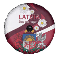 Latvia Spare Tire Cover Dievs sveti Latviju - Wonder Print Shop