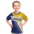 Personalized Bosnia and Herzegovina Kid T Shirt Stars With Golden Lily - Wonder Print Shop
