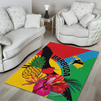 Barbuda Area Rug Frigate Bird Tropical Style