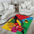 Barbuda Area Rug Frigate Bird Tropical Style