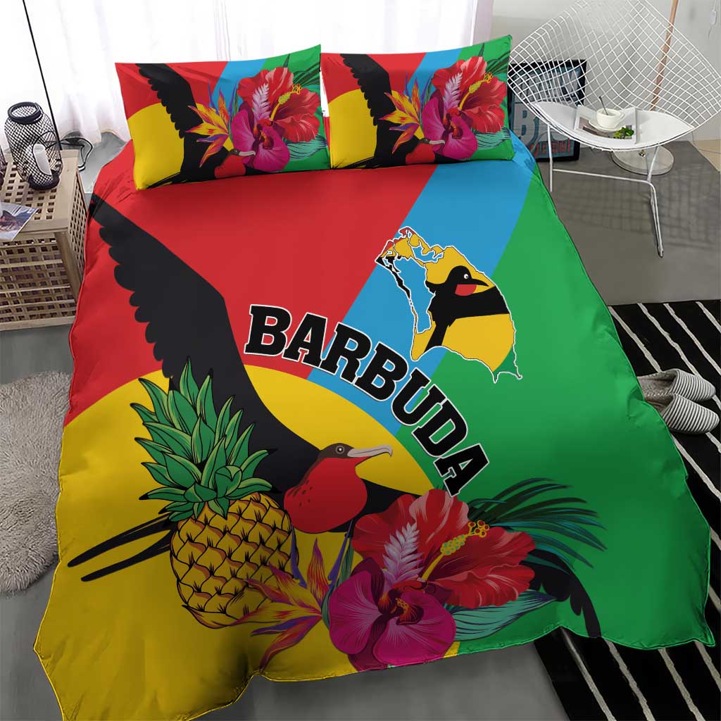 Barbuda Bedding Set Frigate Bird Tropical Style