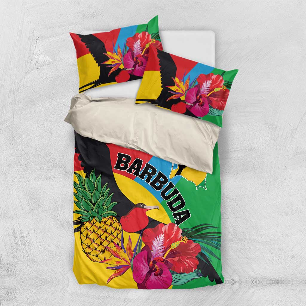 Barbuda Bedding Set Frigate Bird Tropical Style