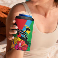 Personalised Barbuda 4 in 1 Can Cooler Tumbler Frigate Bird Tropical Style