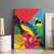 Barbuda Canvas Wall Art Frigate Bird Tropical Style