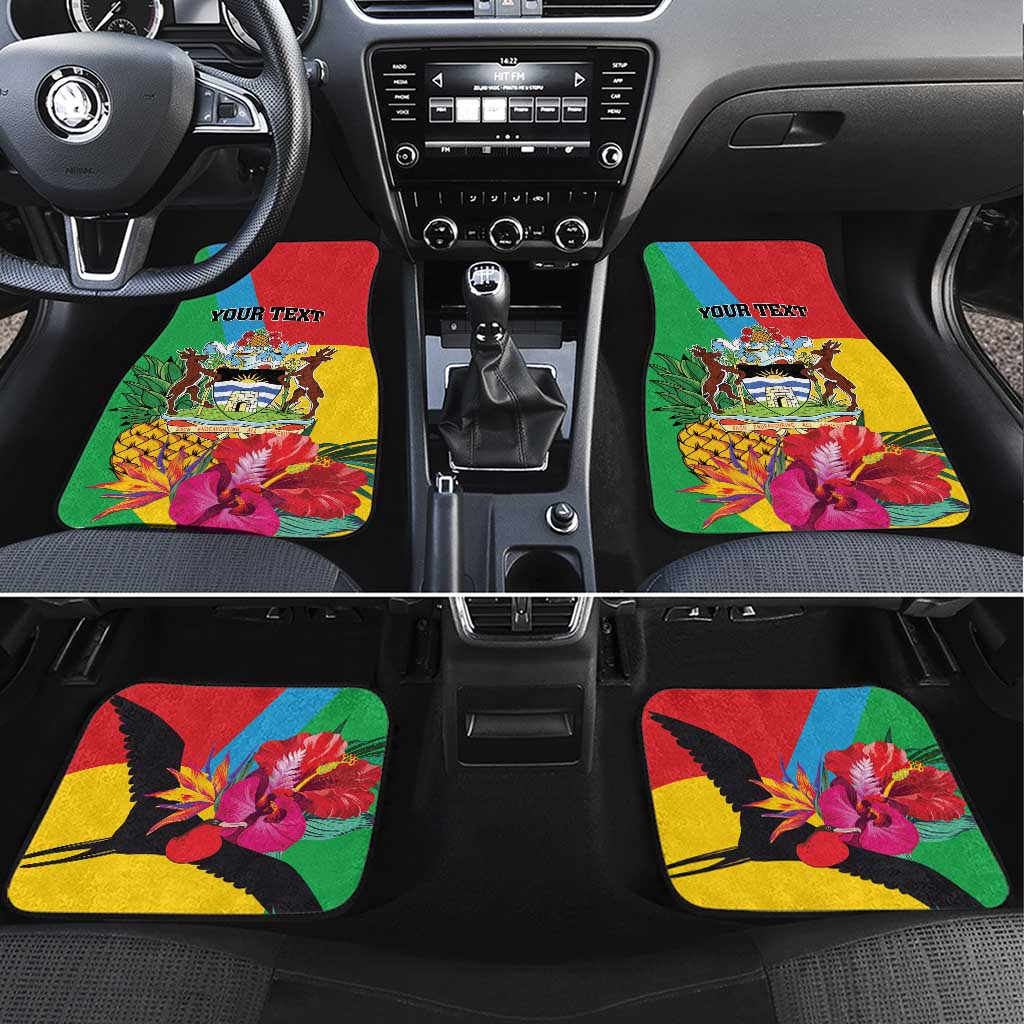 Barbuda Car Mats Frigate Bird Tropical Style