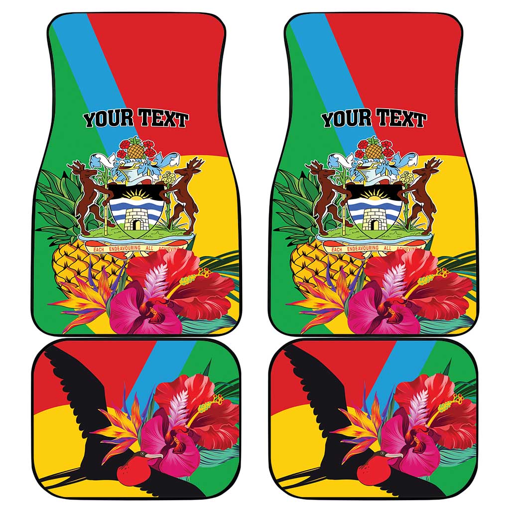 Barbuda Car Mats Frigate Bird Tropical Style