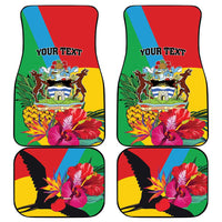 Barbuda Car Mats Frigate Bird Tropical Style