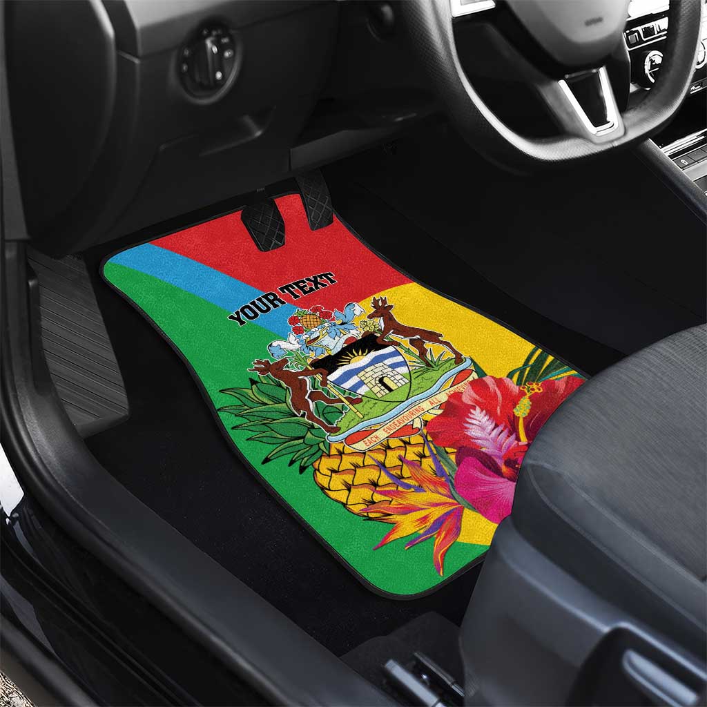 Barbuda Car Mats Frigate Bird Tropical Style